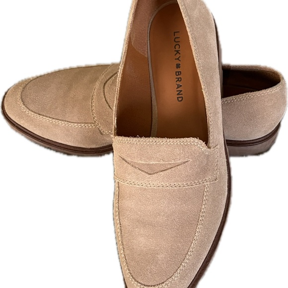 Lucky Brand Shoes - Lucky Brand Tan Suede Flats